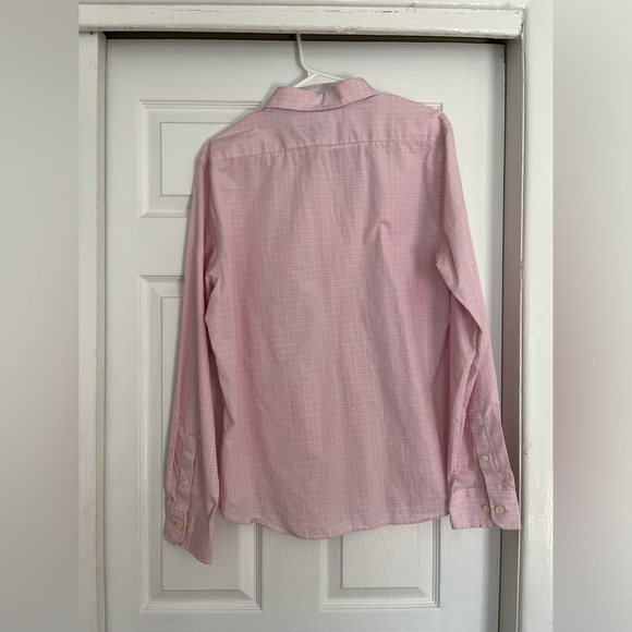 Nautica Pink Casual Button Down Shirt - Picture 9 of 14